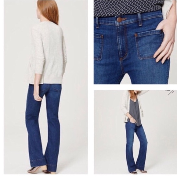 Nwt Ann Taylor Loft Wide Leg Trouser 